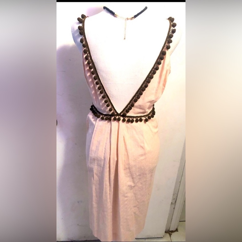 By Malene Birger, V-Neckline, Sleeveless Summer Dress - Picture 4 of 15